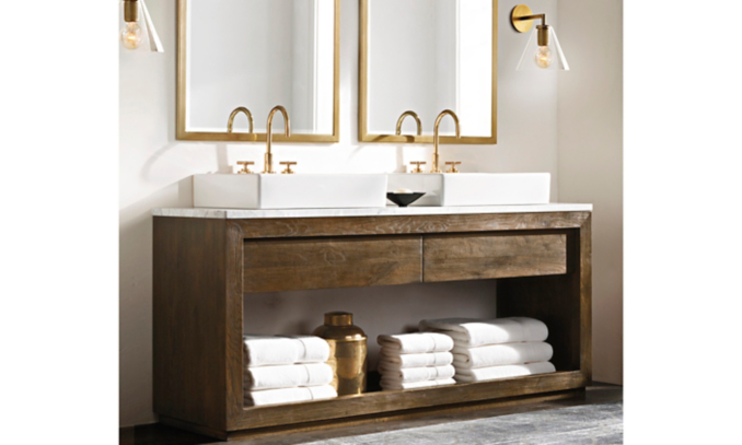 shop White Sullivan Russian Oak Bath